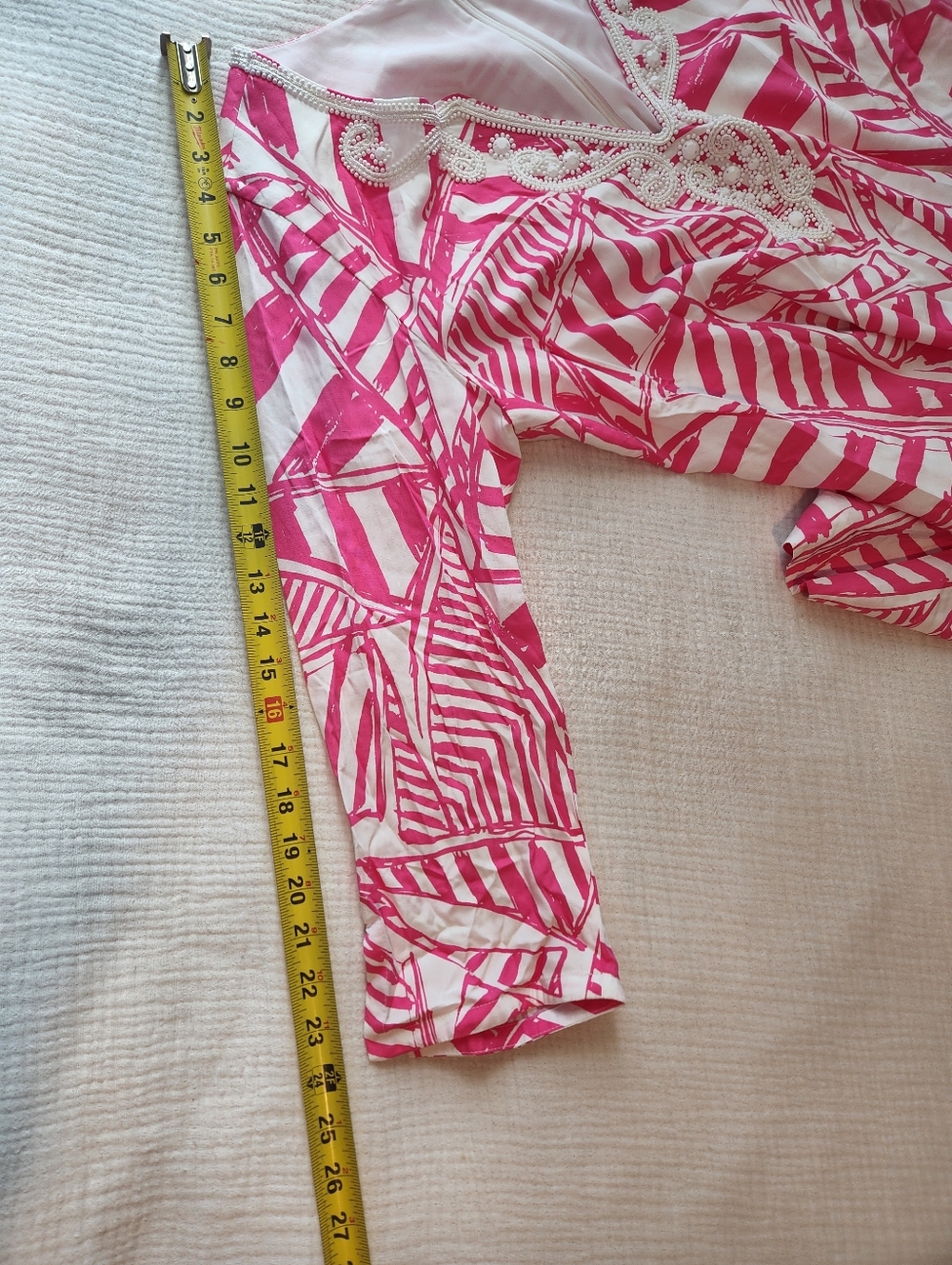 Lilly Pulitzer Pink and White Printed Tunic Dress - Picture 13 of 15